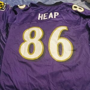 Todd Heap Baltimore Ravens Reebok Jersey...